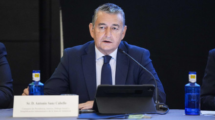El consejero de la Presidencia, Antonio Sanz