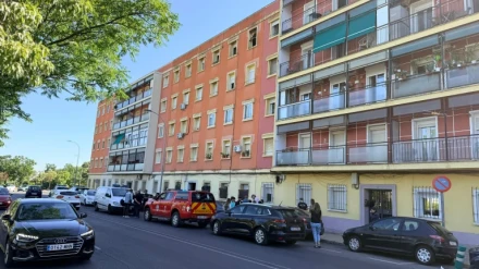 Edificio en el Paseo Fluvial de Badajoz donde ocurrió el crimen.