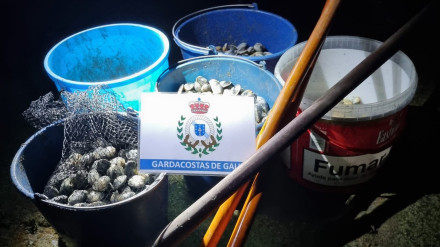 Foto cedida por Gardacostas que intervino en la ría de Ferrol