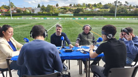 Deportes COPE Asturias desde Ferrota, con motivo del centenario del Hispano de Castrillón