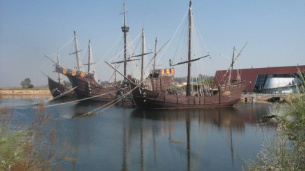 La réplica de las naves de Colón en Huelva