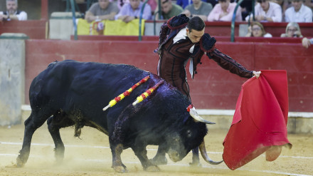 José Fernando Molina, durante su actuación este domingo en Zaragoza