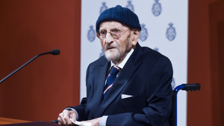 El ganador del Premio Miguel de Cervantes 2024, Álvaro Pombo
