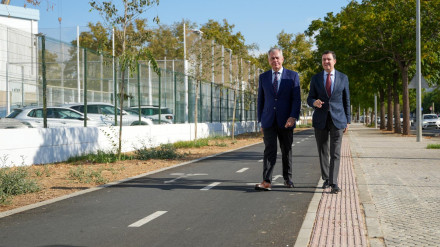 Inauguaración nuevo carril bici Sevilla