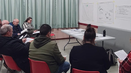 Foto de archivo de un Consello Territorial celebrado en O Couto