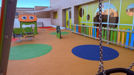 Terraza Lacasa del Hospita Infantil de Zaragoza