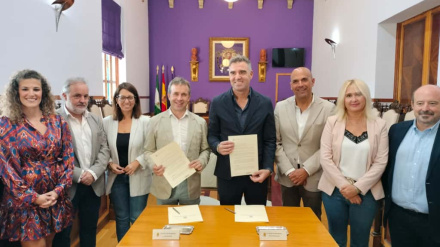 El Nuevo Estadio de La Victoria será gestionado por el Real Jaén tras la firma de la concesión demanial por 75 años