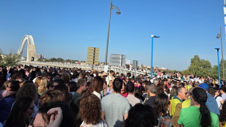 Manifestación de docentes en Mérida, el pasado día 7 de octubre