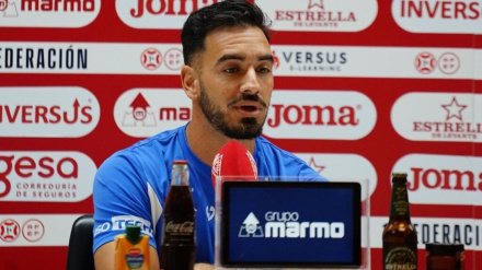 Gianfranco Gazzaniga, portero del Real Murcia