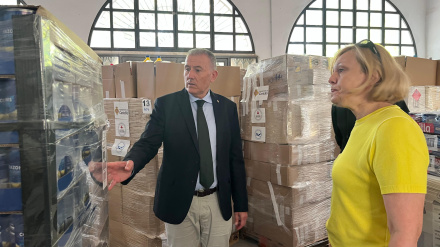 Ayuda humanitaria que sale desde Castellón hacia Ucrania