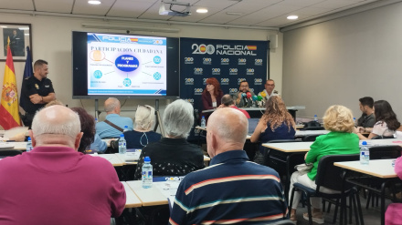 La Policía Nacional dará charlas sobre seguridad en los 19 centros de mayores de Alicante