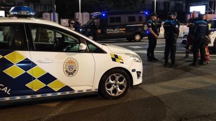 Agentes de la Policía Local de Lugo