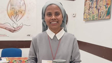 Puspa Omar, misionera de la congregación de San Pedro Claver, en Oviedo
