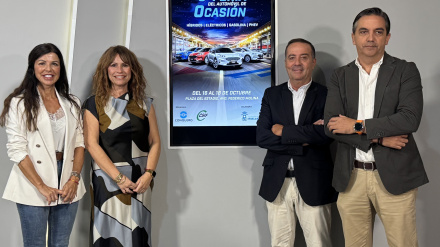 Presentación de la VI Feria del Automóvil de Ocasión.REMITIDA / HANDOUT por AYUNTAMIENTO DE HUELVAFotografía remitida a medios de comunicación exclusivamente para ilustrar la noticia a la que hace referencia la imagen, y citando la procedencia de la imagen en la firma15/10/2025