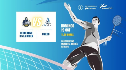 Cartel de la jornada 1 de la Top 10 Iberdrola