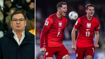 Jan Urban, seleccionador Polonia // Robert Lewandowski
