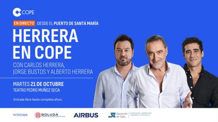 Herrera en COPE, en El Puerto de Santa María