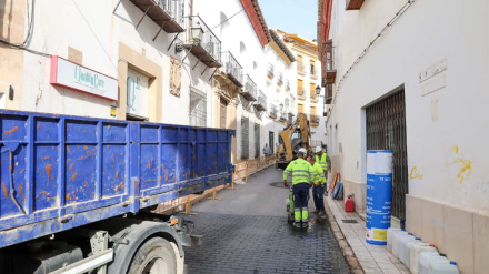 Obras de mejora de la accesibilidad en la calle Selgas