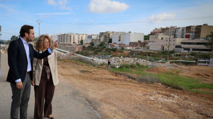 Imagen de la zona devastada en la que se encontraba la guardería