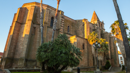 Iglesia de Santiago en Cáceres