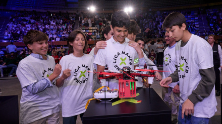Equipo participante en la Liga Maker Drone