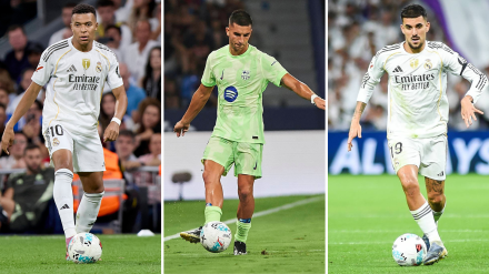 Mbappé, Ferran y Ceballos