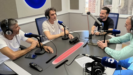 Gurrea en los estudios de COPE Valencia