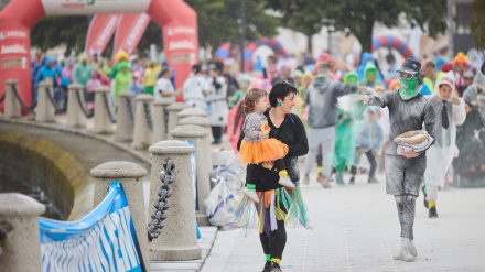 Imagen de otra edición de la Carrera ENKI en A Coruña