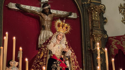 Altar de cultos de la Virgen de la Consolación
