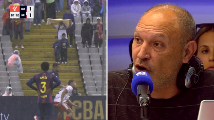 Pedro Martín, especialista arbitral de Tiempo de Juego, está de acuerdo con la decisión de anular el gol a Cubarsí por falta previa de Eric García