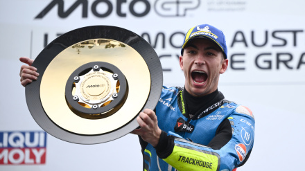 Raúl Fernández consiguió este domingo en Phillip Island su primera victoria en MotoGP.