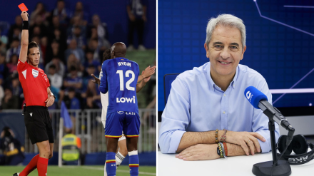 Manolo Lama y la roja a Nyom