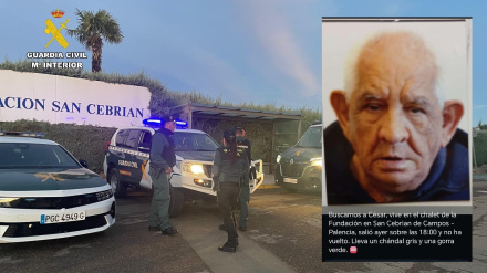 Activado un dispositivo de búsqueda por la desaparición de un hombre de San Cebrián de Campos