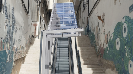 Escaleras Mecánicas de Adelaida Muro (A Coruña)