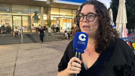 Tal Wax, sobrina de secuestrados por Hamás, con La Linterna