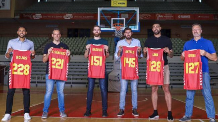 Xavi Sánchez disputó 221 partidos en ACB con la camiseta del CB Murcia