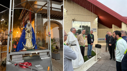 La Virgen de Candelaria, este martes, rumbo a Tenerife II
