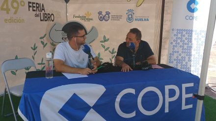 Juan Antonio García Villadeamigo, presidente de la Asociación de Libreros de Huelva