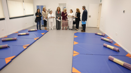 La sala de preparación al parto, una de las novedades