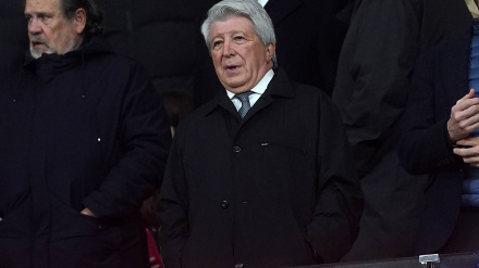 Enrique Cerezo, presidente del Atlético de Madrid