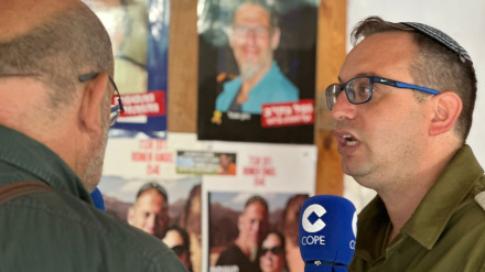 Ángel Expósito y Ronie Kaplan, el Portavoz del Ejército israelí