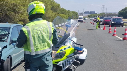 Imagen del accidente.GUARDIA CIVIL14/7/2024