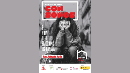 Cartel de este año de la campaña de Cáritas