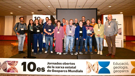 Integrantes de la Asociación Española Xeoparques UNESCO