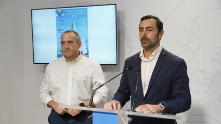 Presentación de la regata en la sala de la Diputación de Huelva