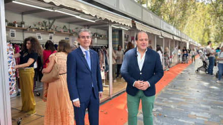 Inauguración de la feria de otoño de moda en Murcia