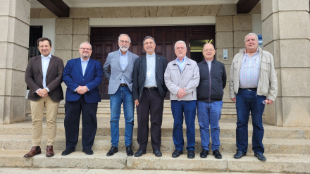 Integrantes de la Asociación de Amigos de Órgano de San Julián de Ferrol
