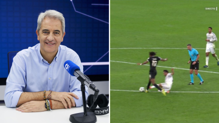 Manolo Lama y la roja a Brahim