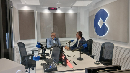 El alcalde de Vila-real, José Benlloch, visita COPE