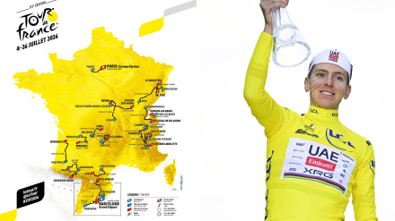 Desvelado el recorrido del Tour de Francia 2026.